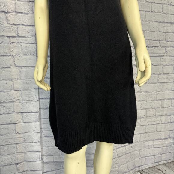 Lauren Ralph Lauren Cashmere & wool black dress size Large - Picture 8 of 14